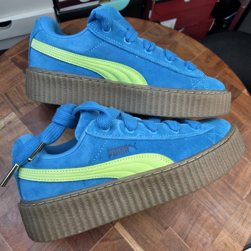 Puma Rihanna Fenty x Creeper Women's Phatty Speed Blue 399332-02 Size 6